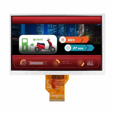 comprar 7 polegadas 800*480 24 BIT RGB TFT LCD Display com CTP para aplicações domésticas online manufacture