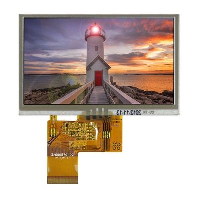 comprar Display LCD personalizado de 800*480 com painel táctil para dispositivos automotivos online manufacture