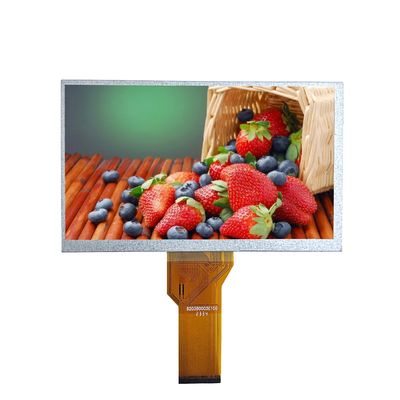 comprar Display LCD TFT de 7 polegadas 800*480 Interface RGB transmissora 430cd Luminância online manufacture