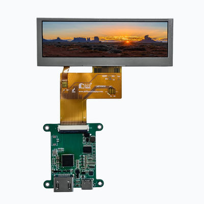 comprar Visualização completa 3,9 polegadas HDMI TFT LCD Display 480 * 128 tela sensível ao toque Grande temperatura e alto brilho online manufacture