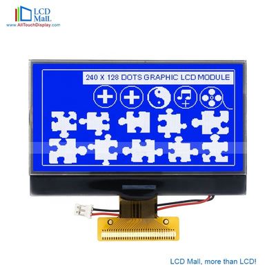147x116x14.6 Tamanho do esboço Display gráfico mono para fonte de alimentação AA/4.2V na indústria B2B