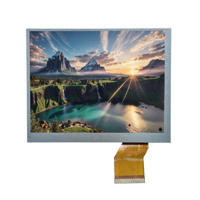 Display TFT Industrial de 5,7 polegadas personalizado com 270cd/m2 640x480 IPS Visualização de tela LCD
