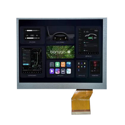5.7 polegadas Industrial VGA TFT Display JD9168S RGB 640*480 com tela sensível ao toque personalizada Direção de visualização All/IPS