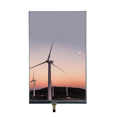 8.0 polegadas Transmissor com 390nits de brilho painel táctil módulo LCD tft para desempenho em ambientes adversos