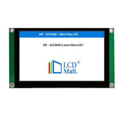 5 polegadas 350nits Brilho WVGA TFT tela LCD 3/4 L SPI Interface com CTP