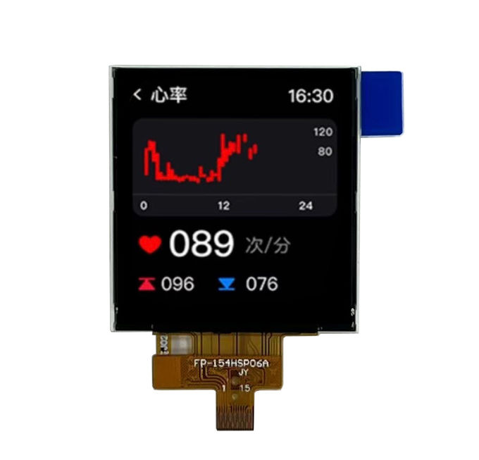 Ecrã quadrado IPS 240x240 ST7789 TFT LCD 1,54 polegadas 0