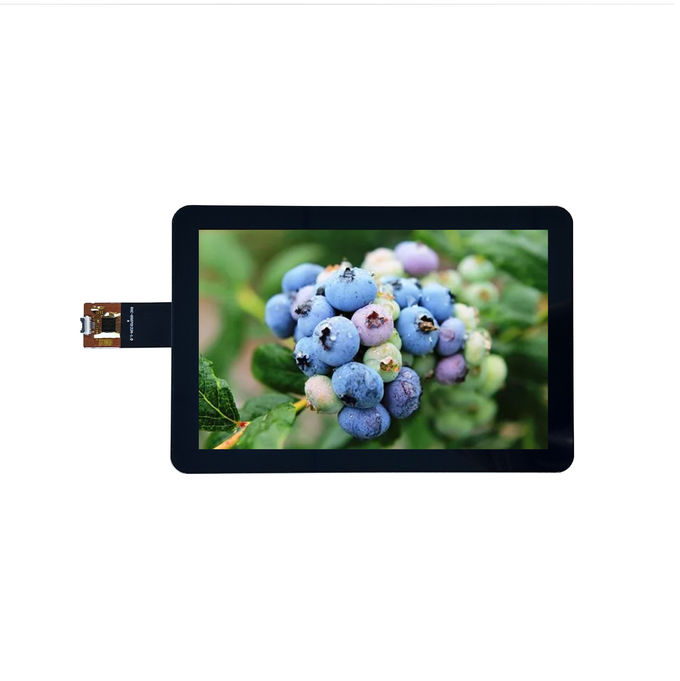 Painel de exibição LCD TFT de 7 polegadas com tela sensível ao toque capacitiva MIPI FPC Connector 24 Chip White LED Backlight 1