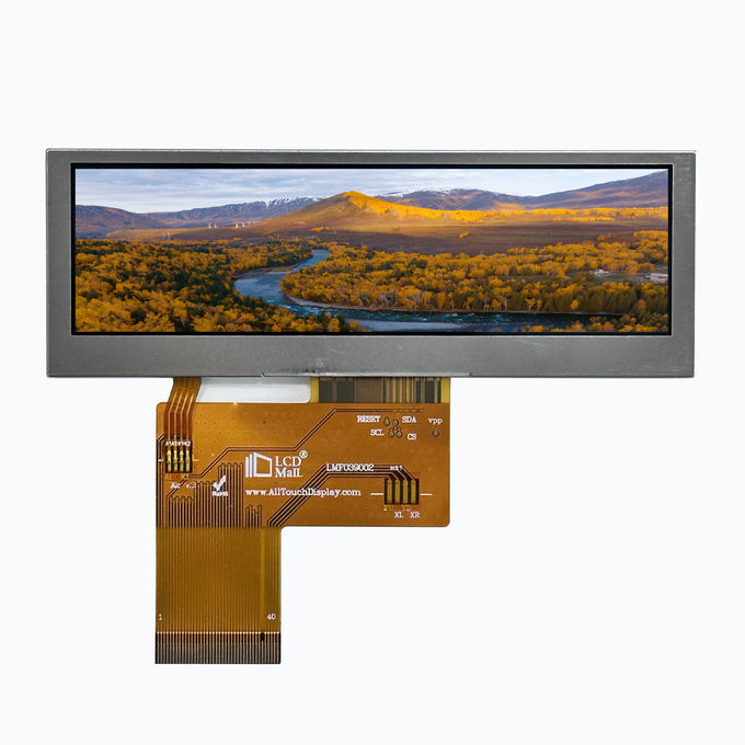 Módulo LCD transmissor RGB TFT 480x128 com tela WQVGA de 3,9 polegadas e luz de fundo LED de 10 chips 1